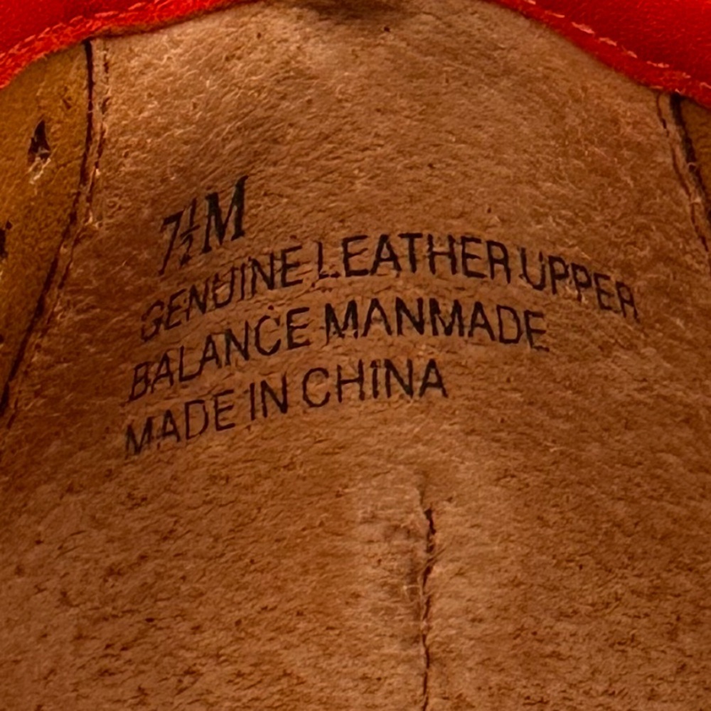 Halogen Coral Perforated Leather Heels with Classic Pointed-Toe - Picture 8 of 9